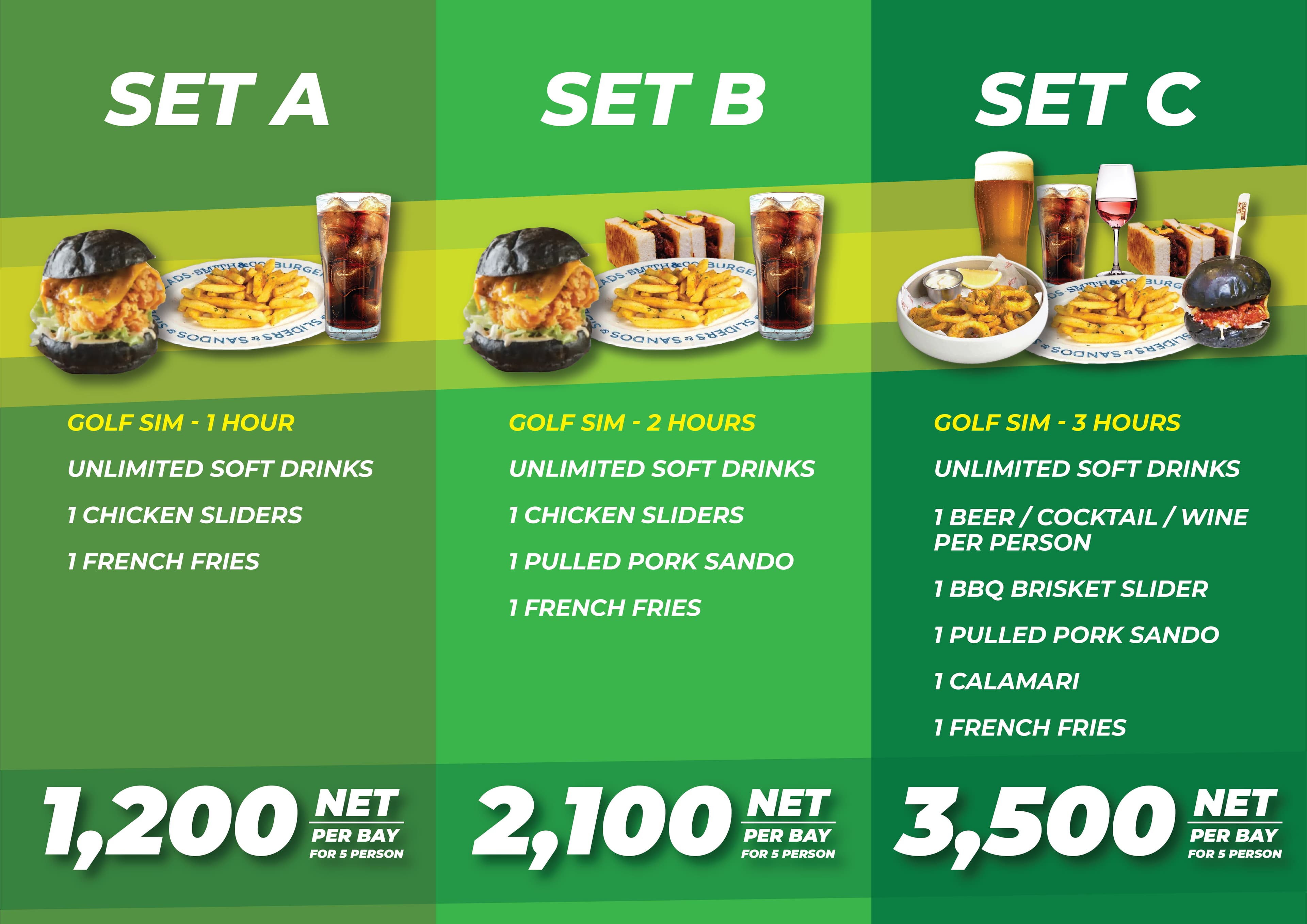 Play & Food Package Sets Overview